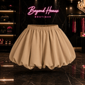 “Nude Volume Bubble SHORTS”