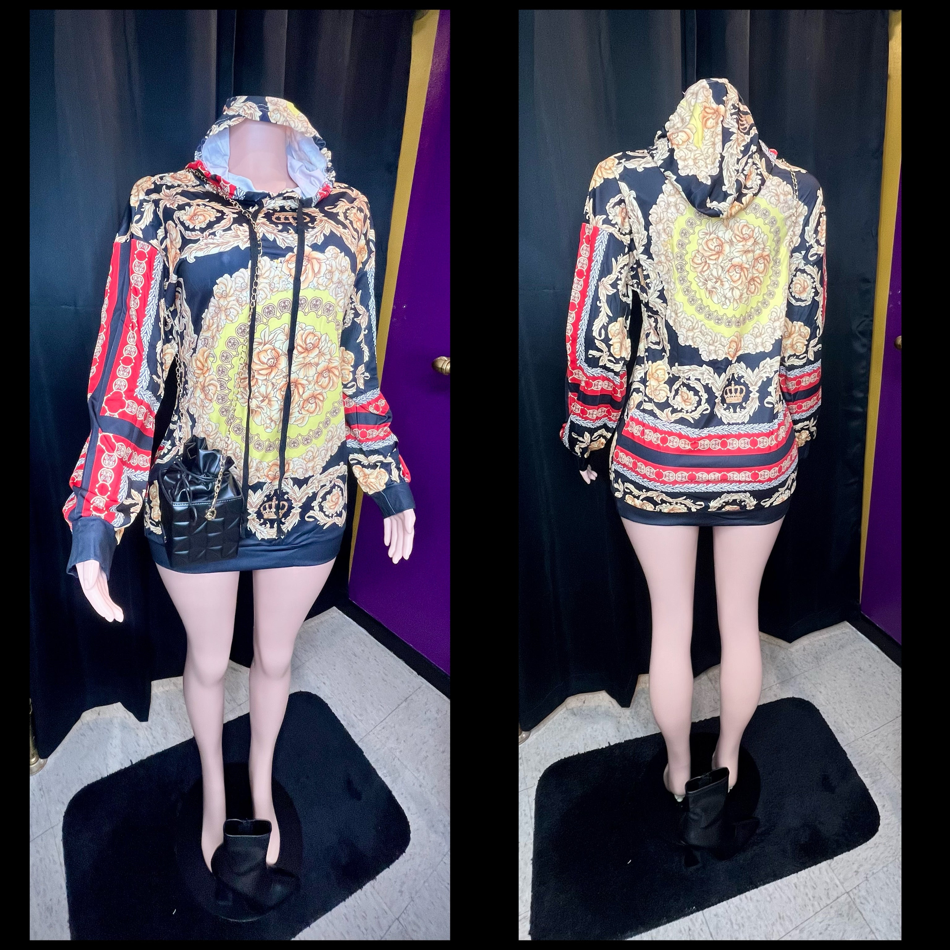 “Hood Princess” hooded dress