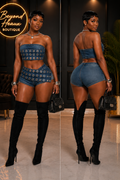 “Rivet & Ready Denim Set” -denim