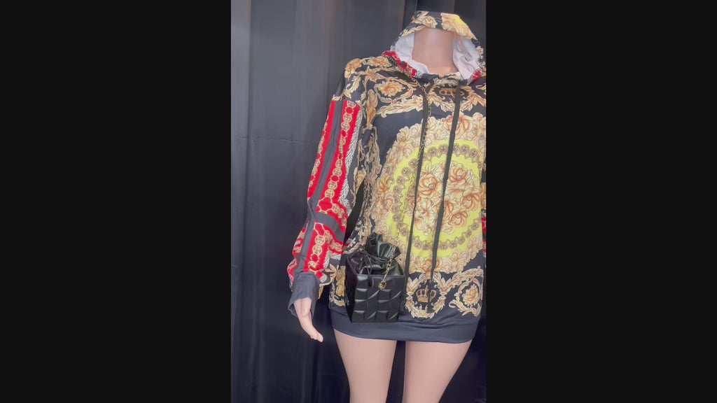 “Hood Princess” hooded dress